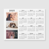Carte Magnet de collection photo Calendrier 3 2025 (Devant)