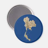 Carte Magnet Thaïlande (Recto/Verso)