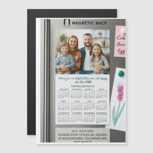 Carte Magnétique (Devant / Derrière)