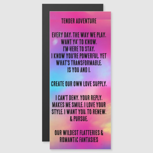 Carte magnétique (Devant / Derrière)