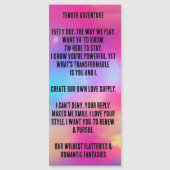 Carte magnétique (Devant)