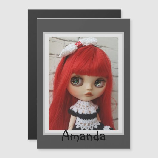 Carte magnétique (Devant / Derrière)