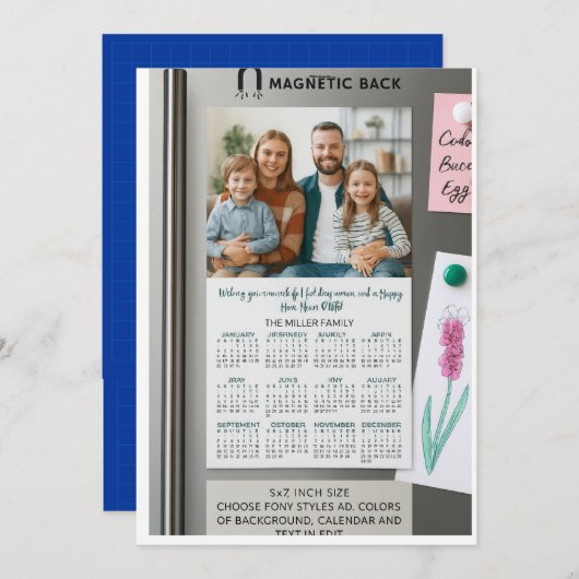 Carte magnétique (Devant / Derrière)