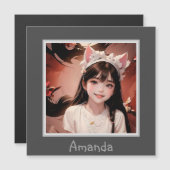 Carte magnétique (Devant / Derrière)