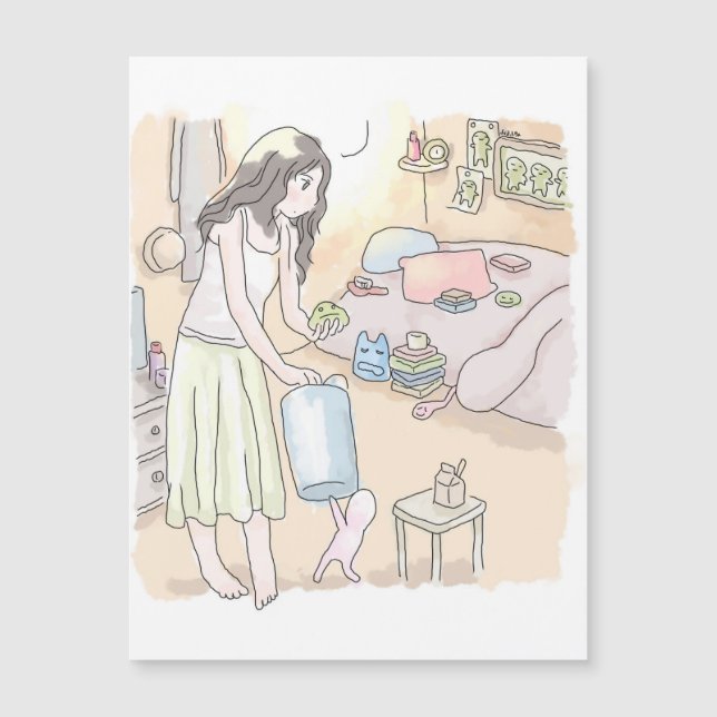 CARTE MAGNÉTIQUE さににくじ (Devant)