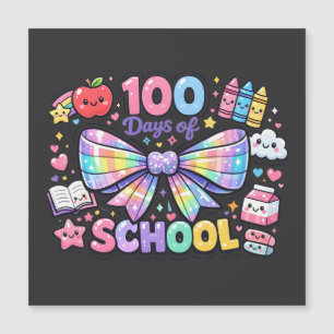 Carte Magnétique 100 jours d'école 