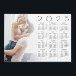 Carte Magnétique 2025 Calendrier Photo superposition Mariage nouvel<br><div class="desc">2025 Calendrier Photo Overlay Nouvelle Mariée Carte Favor Mariage. Une idée pour une faveur de mariage pour les couples mariages de noël, avec ce cadeau calendrier 2025 pour vos invités personnalisée avec votre photo préférée! Il vous suffit d'échanger votre photo avec l'exemple d'image et de personnaliser votre message de remerciement...</div>