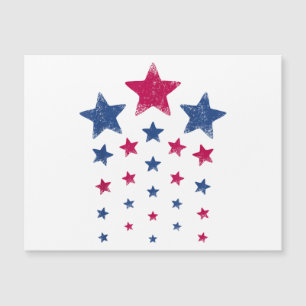 Carte Magnétique 4 juillet Femmes Hommes Enfants Mignon USA Patriot