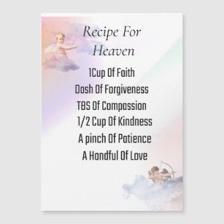 Carte magnétique 5" x 7"