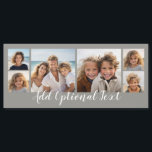 Carte Magnétique 6 Collage de photos - peut changer de couleur<br><div class="desc">Ajoutez vos photos préférées à ce modèle amusant. Vous pouvez utiliser des photos Instagram ou n'importe quelle photo pour cette grille.</div>