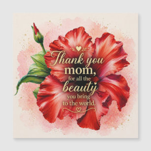 Carte Magnétique A Mother’s Love Floral Mother’s Day