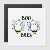 Carte Magnétique Abeilles de Boo Ghost mignonnes - Drôle Halloween  (Devant / Derrière)