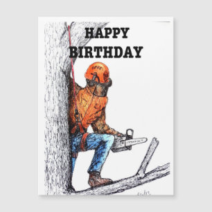 Carte Magnétique Aboriste Arbre chirurgien Anniversaire cadeau prés