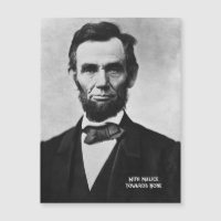Abraham Lincoln - Avec Malice vers aucun aimant