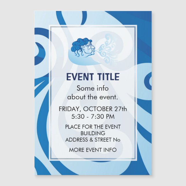 Carte Magnétique Aeolus (Devant)