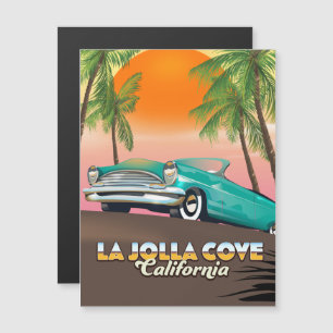 Carte Magnétique Affiche de voyage La Jolla Cove Californie
