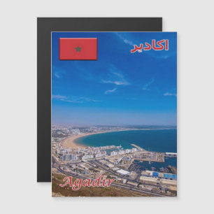 Carte Magnétique Agadir - Marocco -