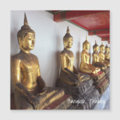 Carte Magnétique aimant Bangkok (Devant)