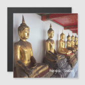 Carte Magnétique aimant Bangkok (Devant / Derrière)