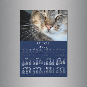 Carte Magnétique Aimant de calendrier personnalisé avec photo de l'