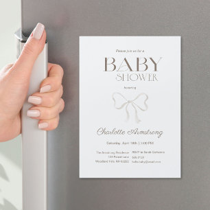Carte Magnétique Aimant de douche bébé garçon chic bleu poussiéreux