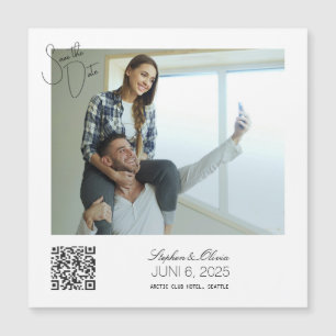 Carte Magnétique Aimant de mariage personnalisé avec photo pour ann