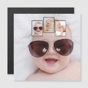 Carte Magnétique Aimant de montage de photo de bébé