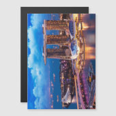 Carte Magnétique Aimant flexible Singapour (Devant / Derrière)