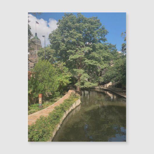 Carte Magnétique aimant Riverwalk (Devant)