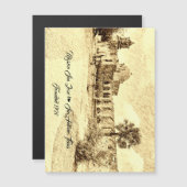 Carte Magnétique aimant San Jose (Devant / Derrière)