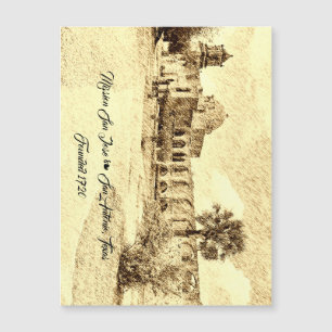 Carte Magnétique aimant San Jose