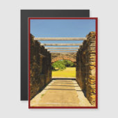 Carte Magnétique Aimant sans toit (Devant / Derrière)