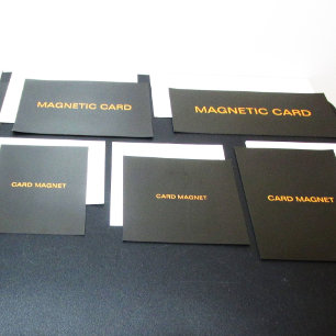 Carte Magnétique Ajoutez une image, un texte ou un logo pour créer