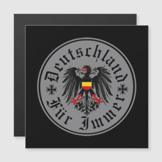 Carte Magnétique Allemand/Deutschland Forever/Aigle/Croix de fer