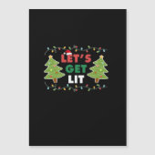 Carte Magnétique Allumons les Classiques Graphiques Rétro (Devant)