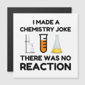 Carte Magnétique Amant de la science amusant (Devant / Derrière)