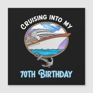Carte Magnétique Amateur de croisière naviguant vers mes 70 ans