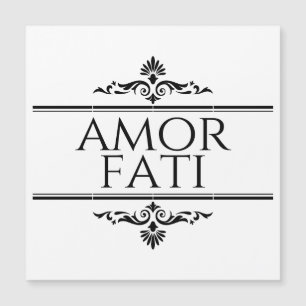 Carte Magnétique Amor Fati