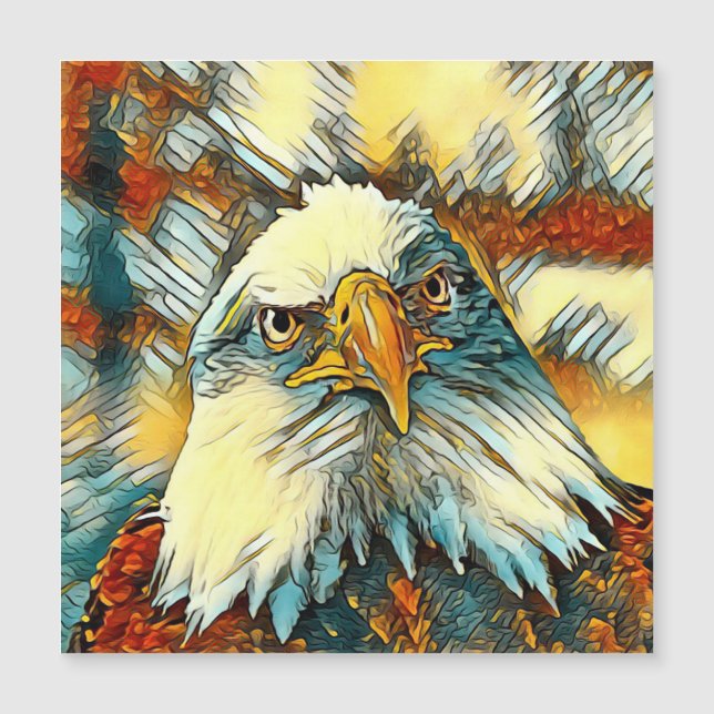 Carte Magnétique AnimalArt_Bird_004 (Devant)