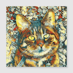 Carte Magnétique AnimalArt_Cat_003