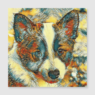 Carte Magnétique AnimalArt_Dog_014