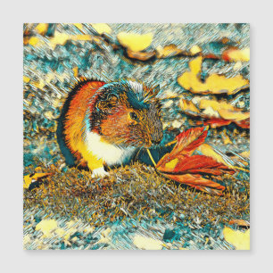 Carte Magnétique AnimalArt_GuinéePig_001