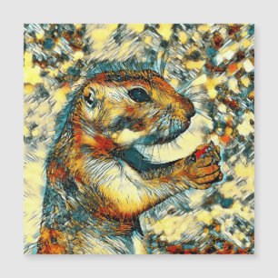 Carte Magnétique AnimalArt_Prairiedog_002