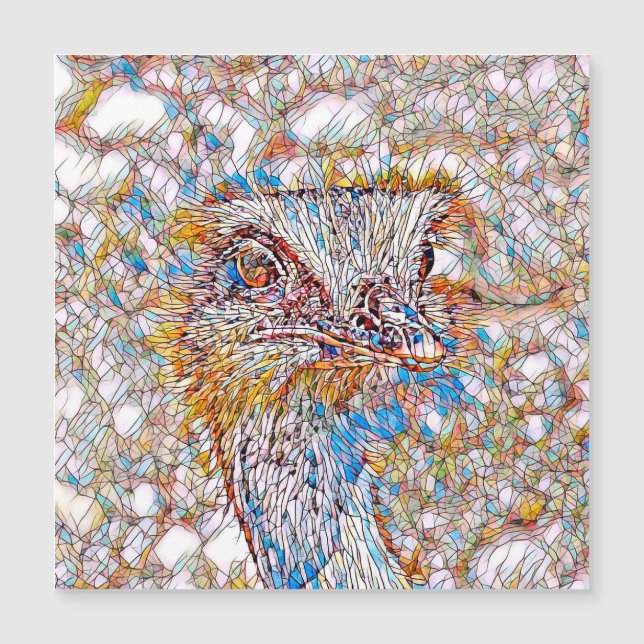 Carte Magnétique AnimalMix_Bird_042 (Devant)