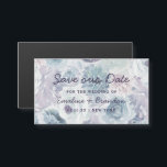 Carte Magnétique Annabelle Vintage Blue Floral Rustic Économisez no<br><div class="desc">Annabelle Vintage Blue Floral Aquarelle Mariage Design avec des fleurs peintes à la main, des pivoines, des roses et des détails aquarelle, le tout dans un style vintage et ancien. Un mariage chic et tendance Pour un mariage printanier, estival ou hivernal, avec une palette de couleurs pastel : bleu marine,...</div>