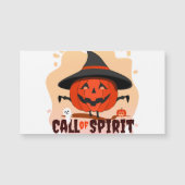Carte Magnétique Appel de l'Esprit d'Halloween (Devant)