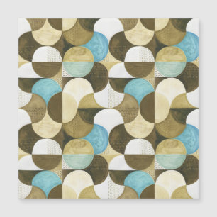 Carte Magnétique Aquarelle Abstraite dessinée