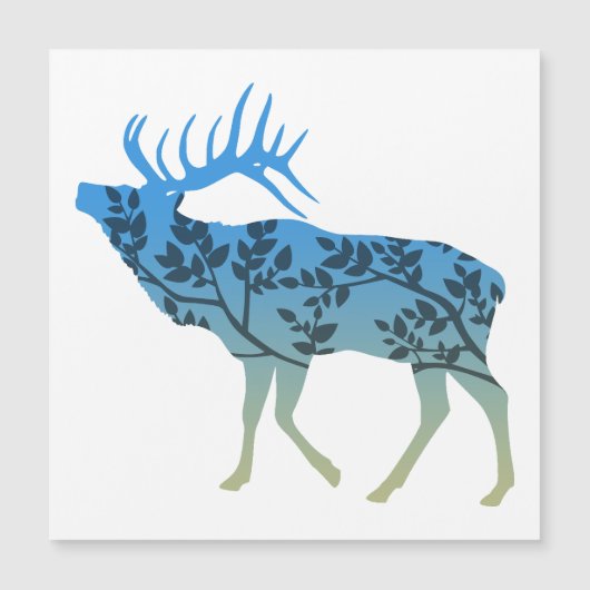 Carte Magnétique Arbre (Devant)