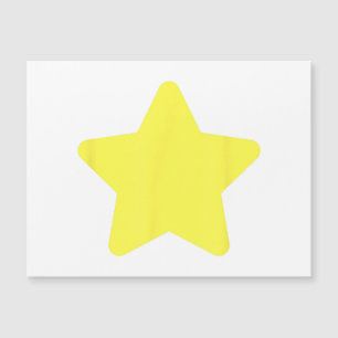 Carte Magnétique Arbre étoile jaune Joyeux Noël