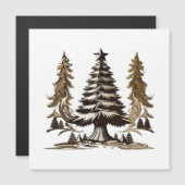 Carte Magnétique Arbre Magique (Devant / Derrière)